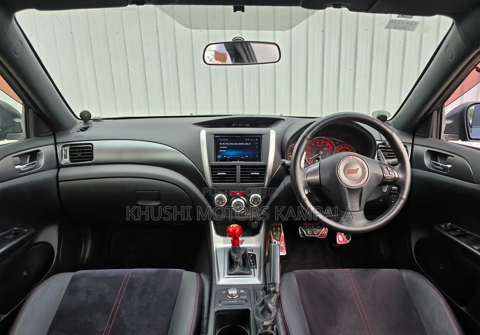 Subaru Impreza WRX STI 2012 Gray