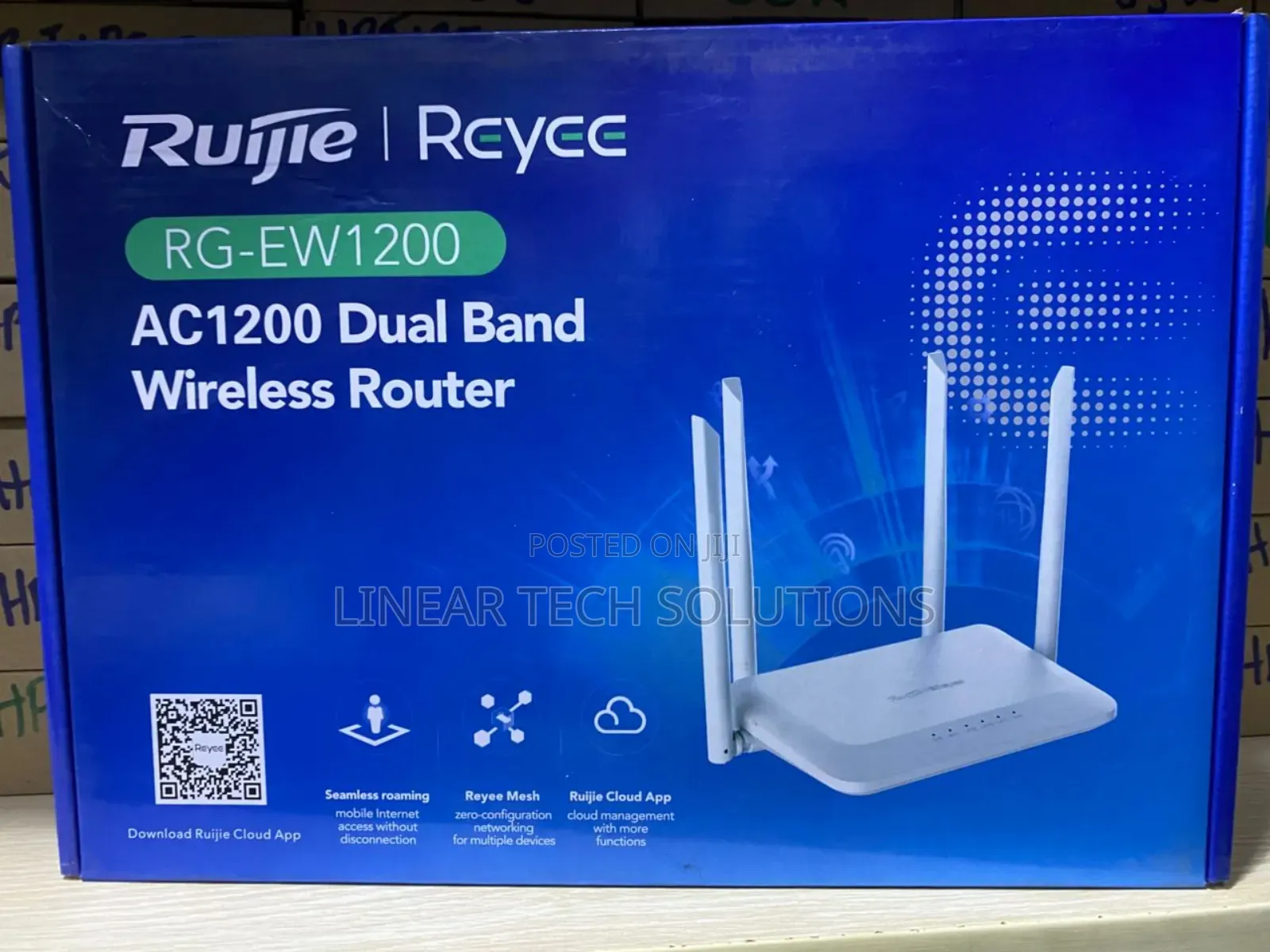 Ruijie Reyee Rg-Ew1200 Ac1200 Dual Band Wireless Router.