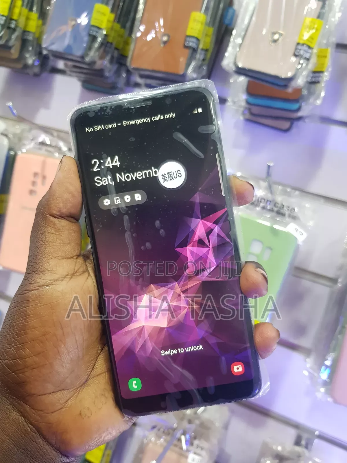 New Samsung Galaxy S9 64 GB Black