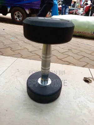 5 Kg Rubber-Coated Dumbbell.