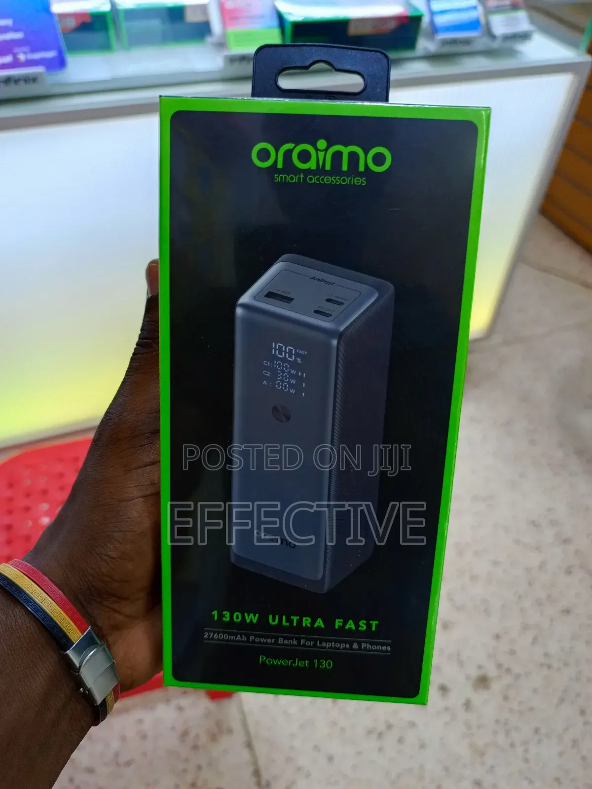 Oraimo Powerjet 130 Power Bank.