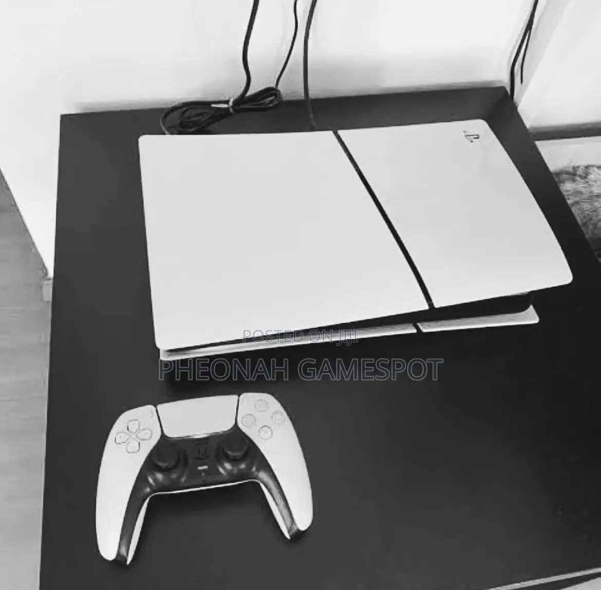​Save Big! Complete Ps5 Slim Package: 5 Games, 2 Controllers, Warranty