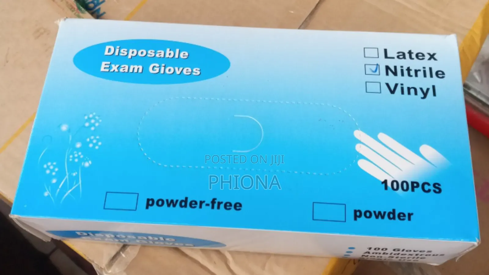 Black Nitrile Gloves