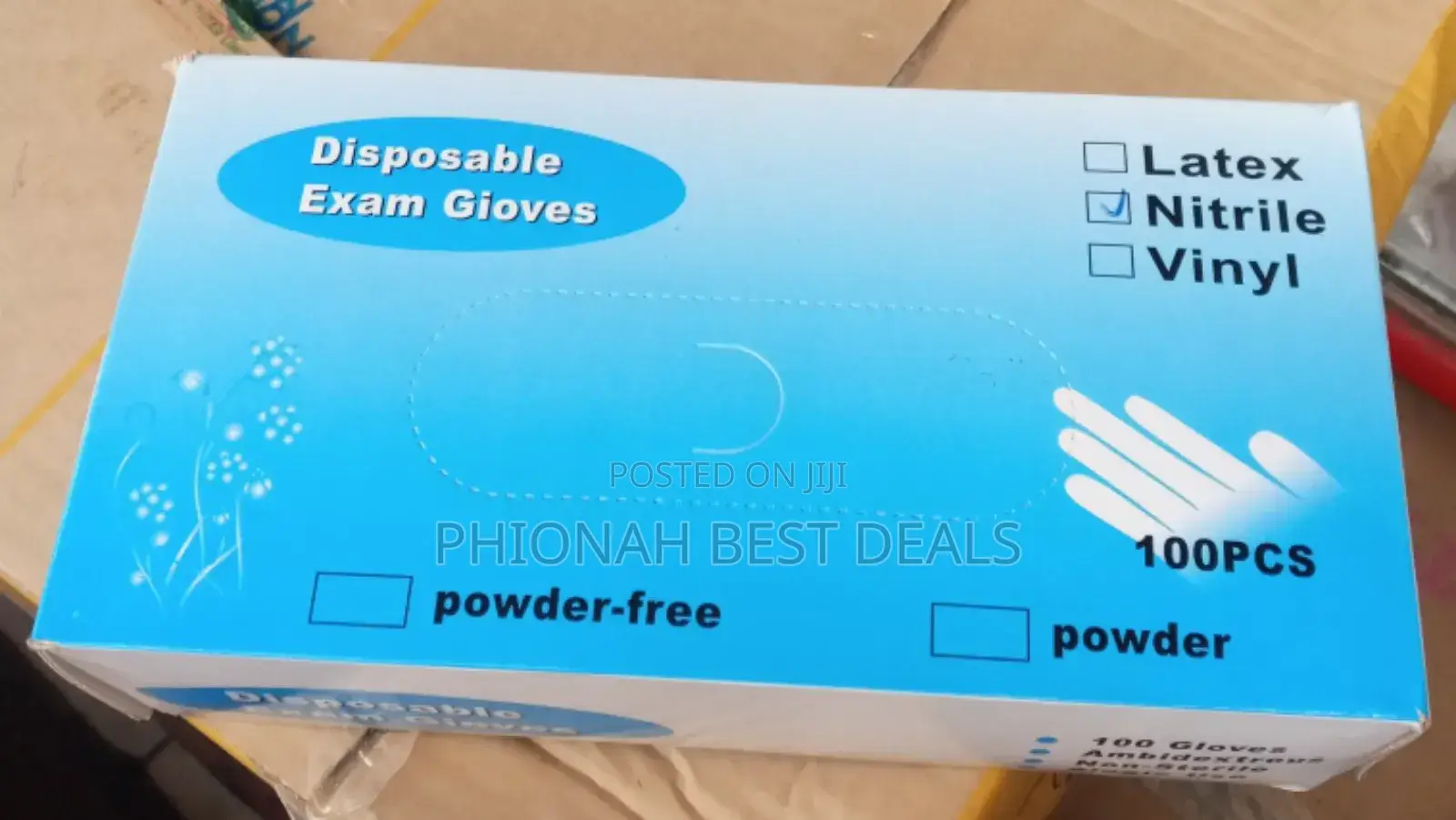 Black Nitrile Gloves