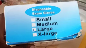 Black Nitrile Gloves