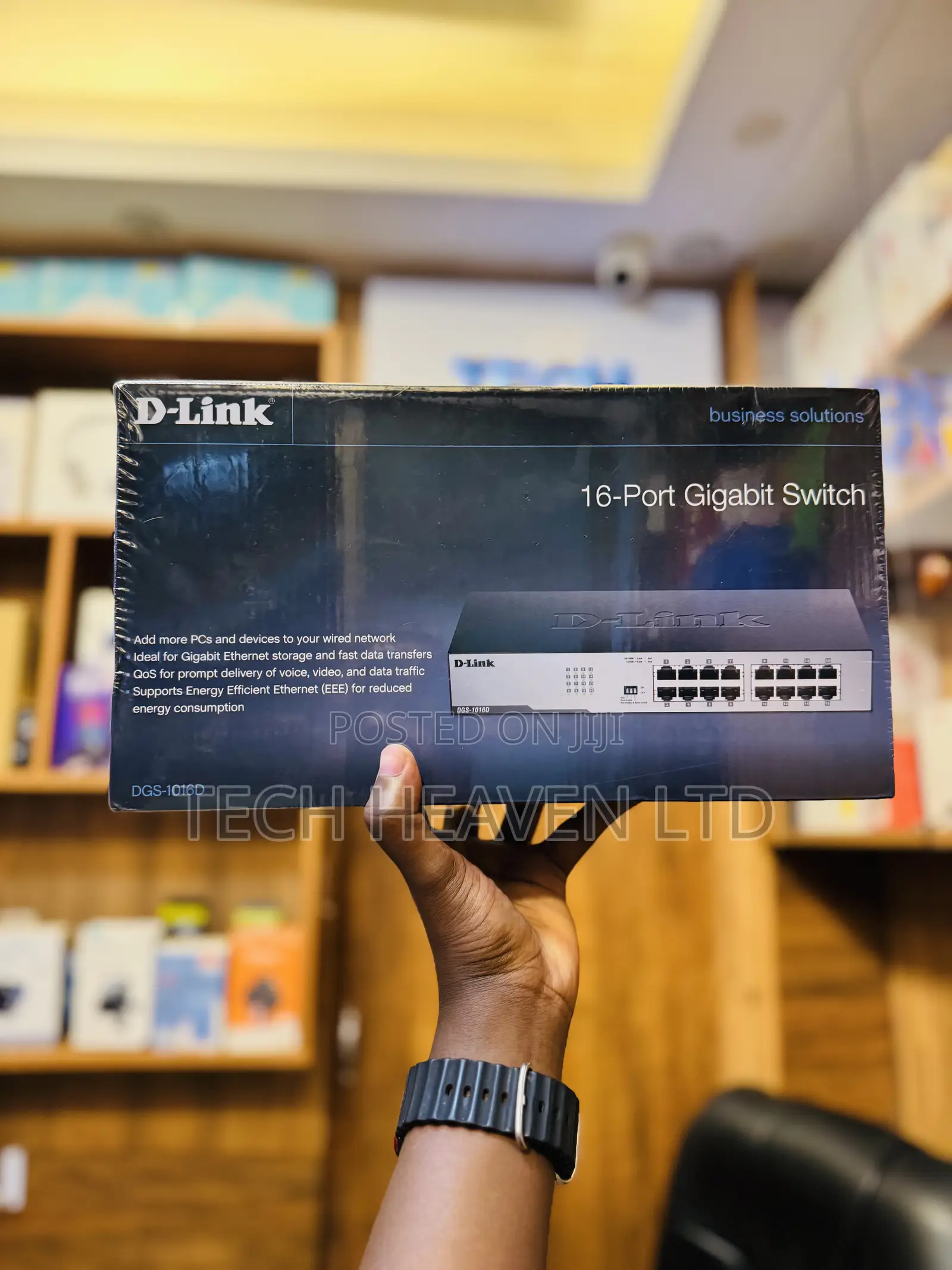 Dlink DGS-1016d 16-Port Gigabit Desktop Switch