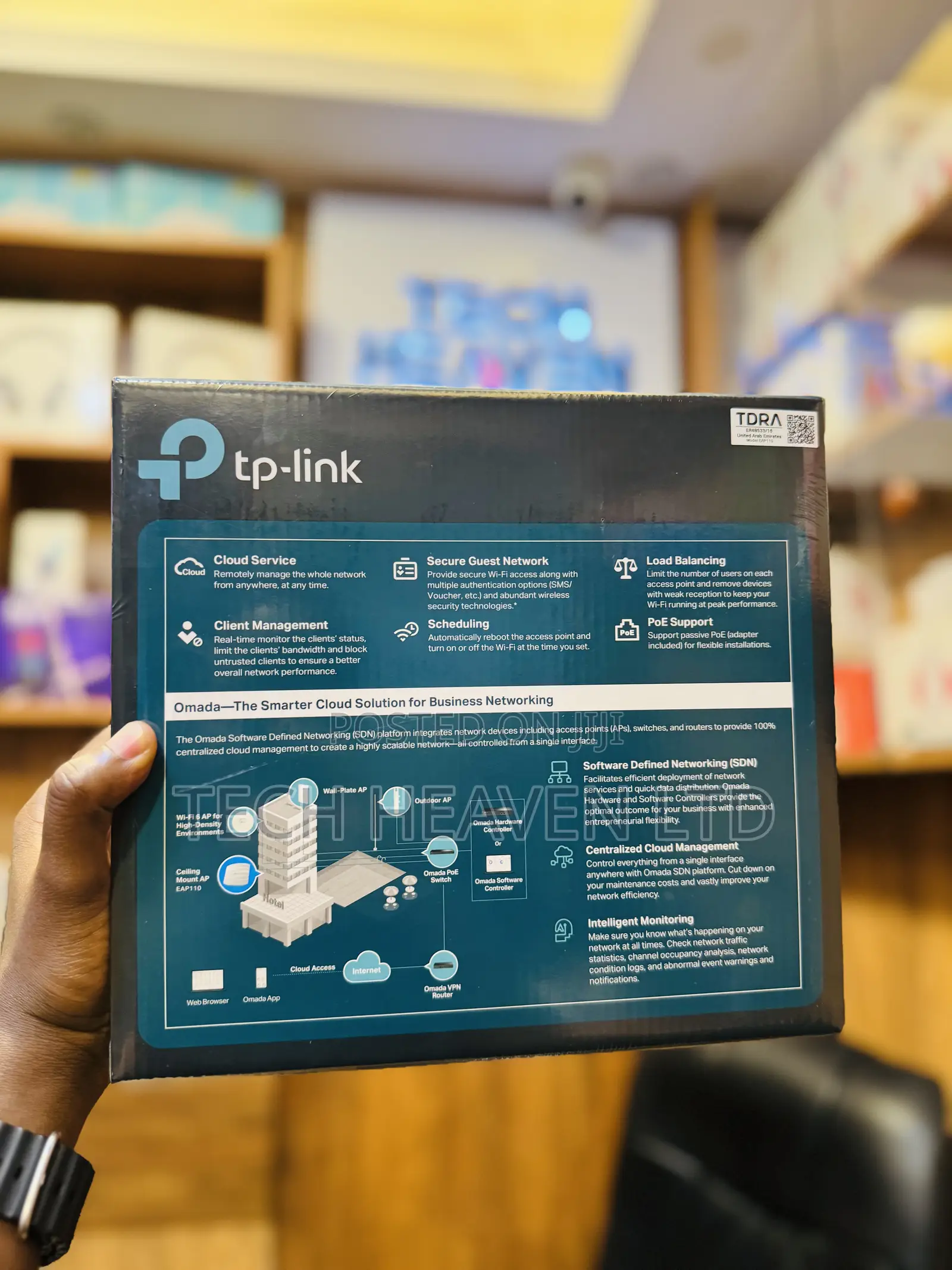 Eap110 | 300mbps Ceiling Mount Access Point | Tp-Link - Omada