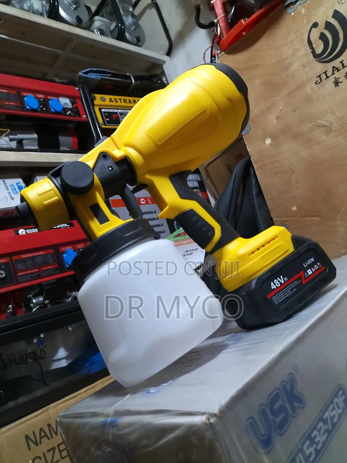 48v Rechargeable/Cordless Spray Gun
