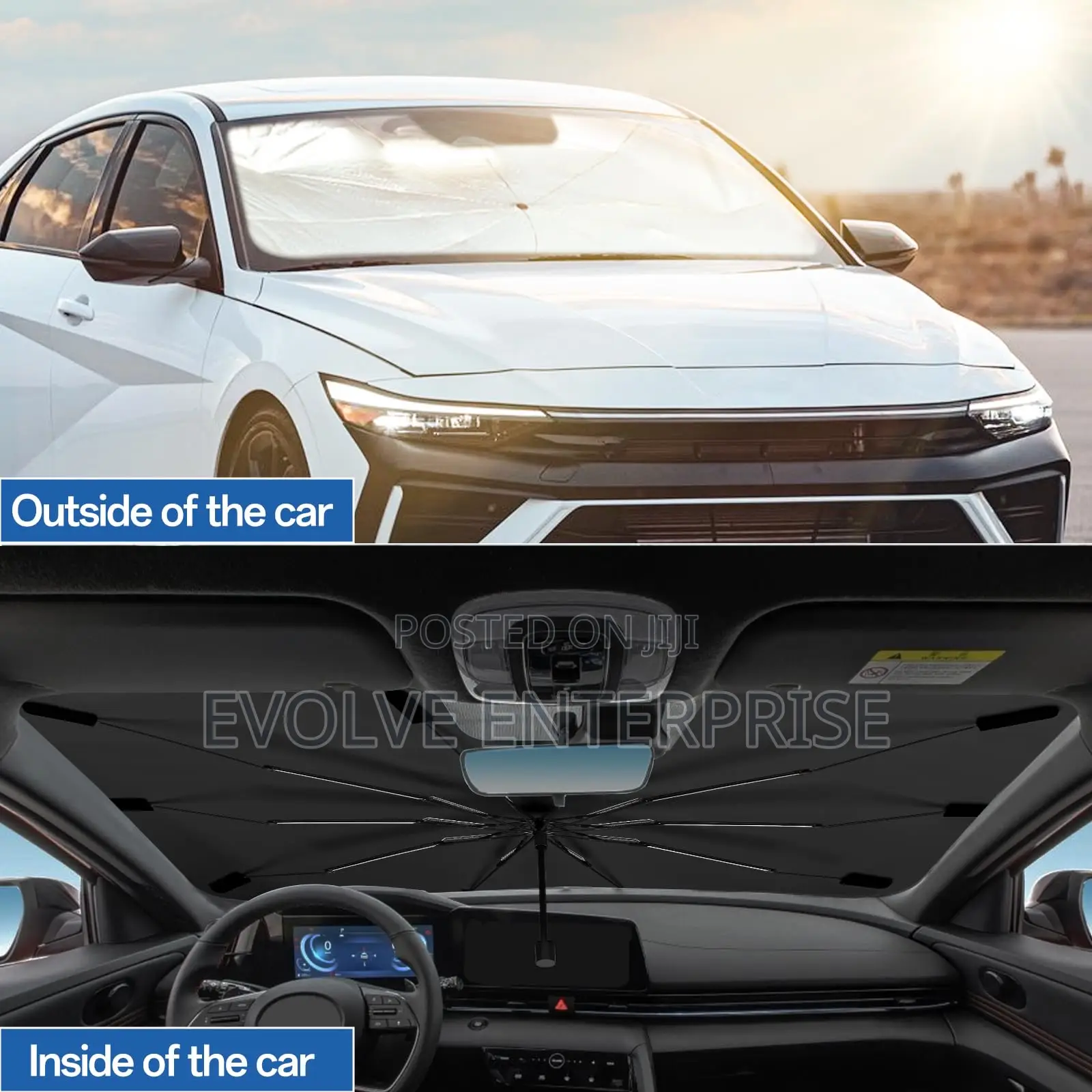 2025 Windshield Sun Shade Umbrella