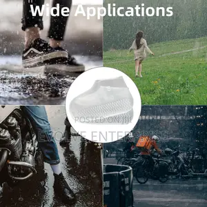 Rain Shoe Covers Reusable Silicone Non Slip Shoe Covers for Outdoor