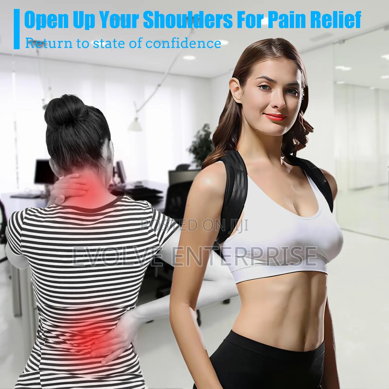 Breathable Upper Back Brace