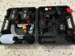 Rechargeable High Pressure Car Washer Pump With 2 Batteries