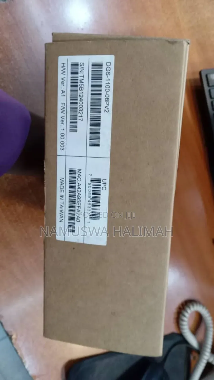 D-Link DGS-1100-08pv2 8-Port Gigabit Smart Managed Poe+ Switch.
