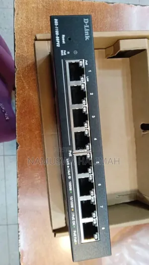 D-Link DGS-1100-08pv2 8-Port Gigabit Smart Managed Poe+ Switch.
