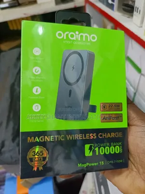 Power Bank Oraimo Magpower 15, a Magnetic Wireless Power Bank