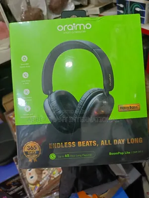 Boom Headphones Oraimo Boompop Lite Wireless Headphones