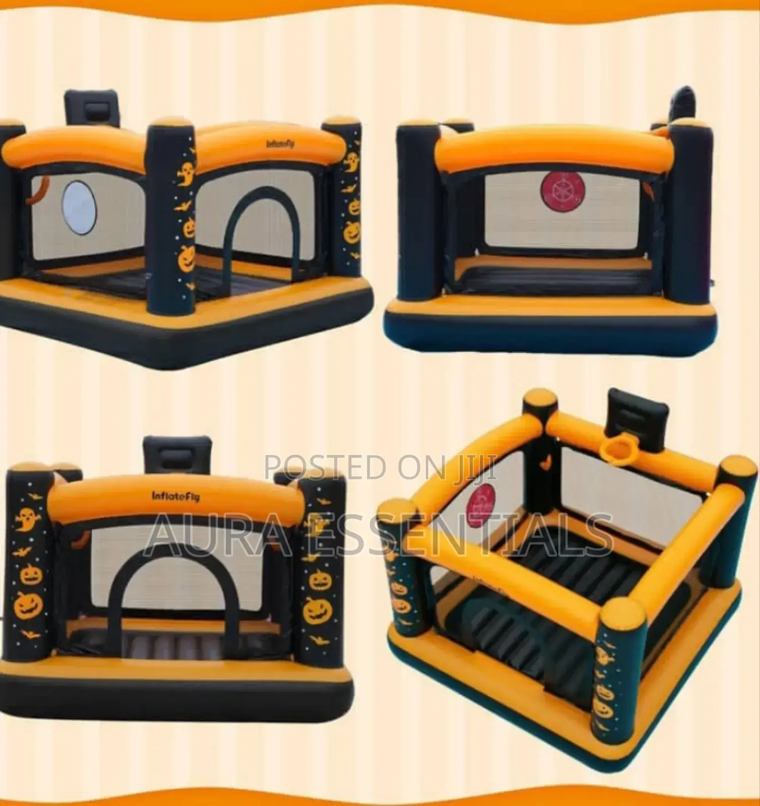 Halloween-Themed Inflatable Bounce House