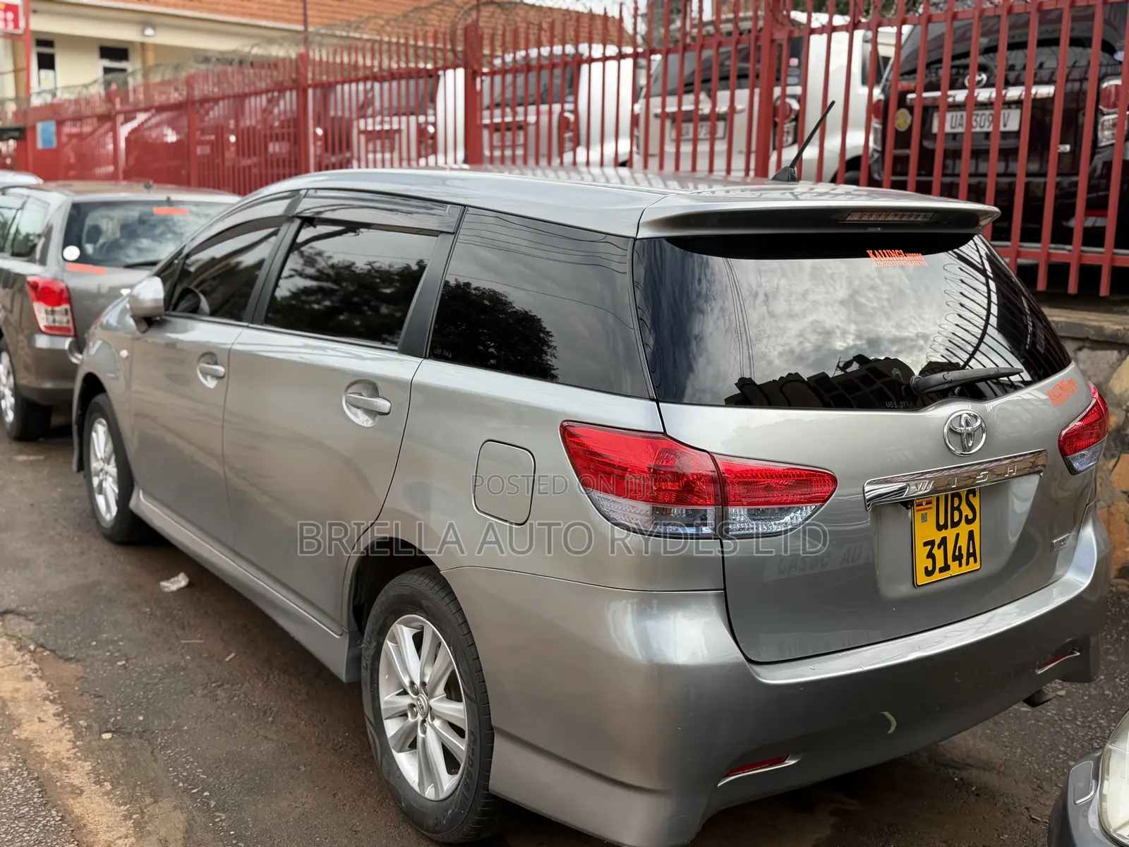 Toyota Wish 2010 Gray