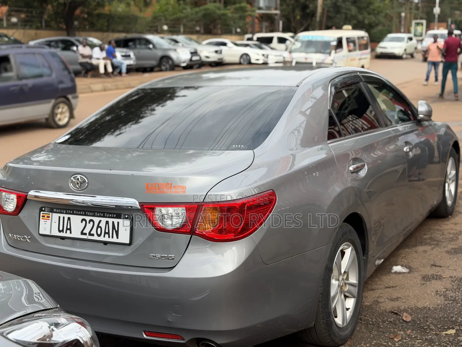 Toyota Mark X 2011 Gray
