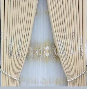Elegant Door Curtains in Normal Height