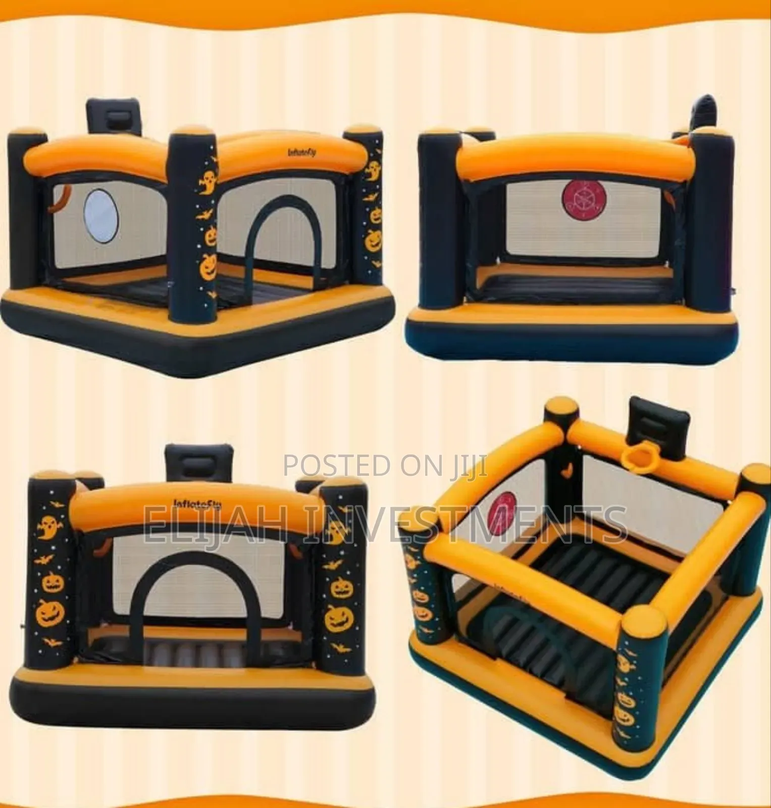 Halloween-Themed Inflatable Bounce House