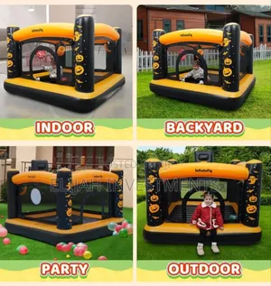 Halloween-Themed Inflatable Bounce House