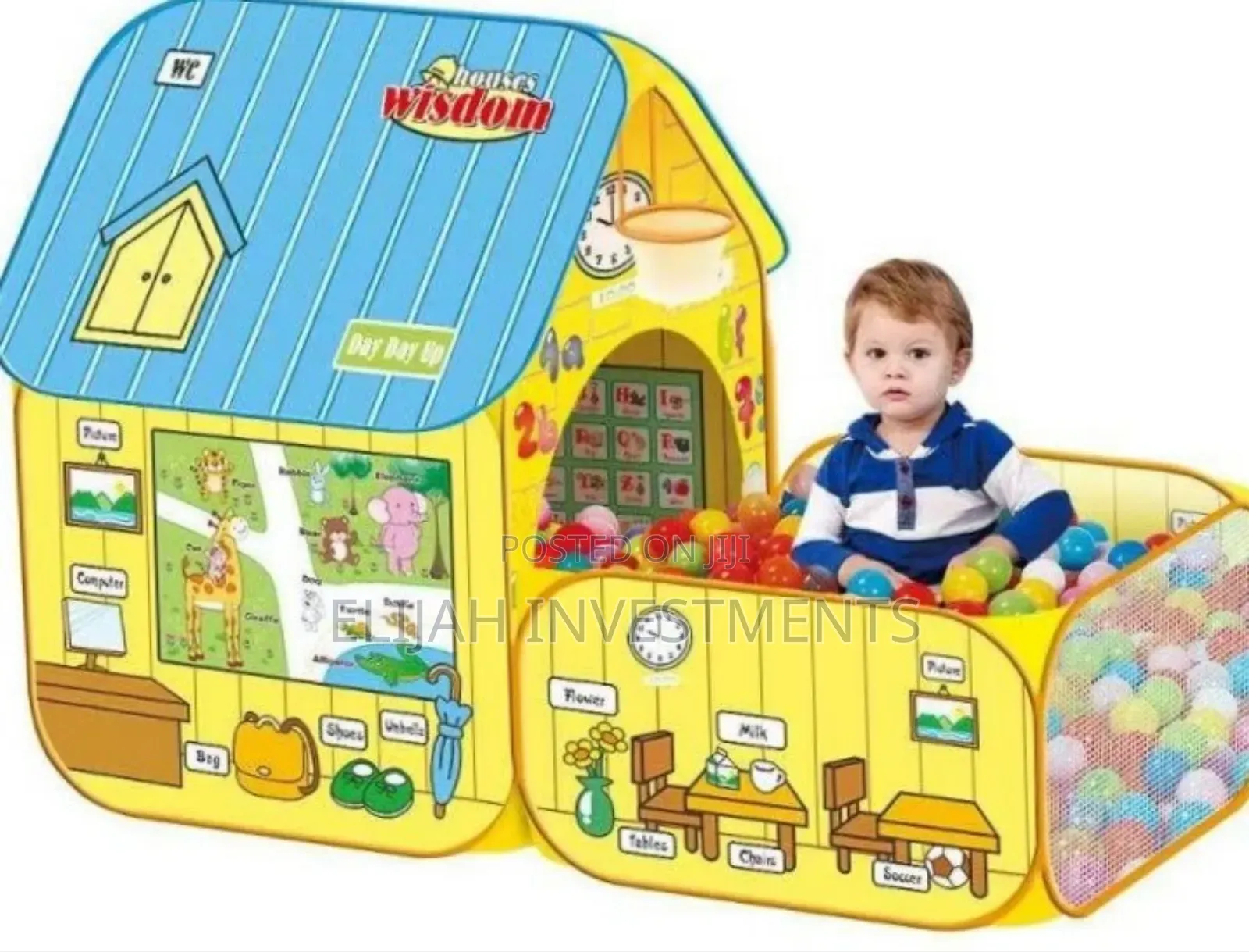 Kids Learning Pop Up Tent House