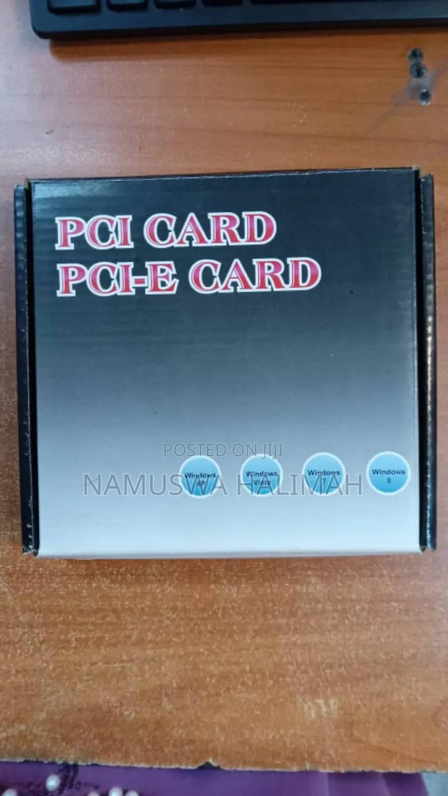 Pci or Pci-E Card.