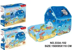 Kids Pop Up Tent With Play Pen Area