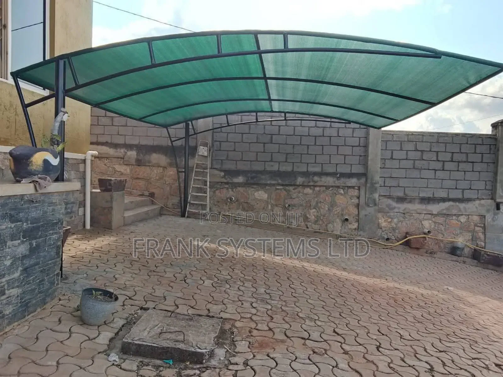 Carport Waterproof Fabric 2 Cars