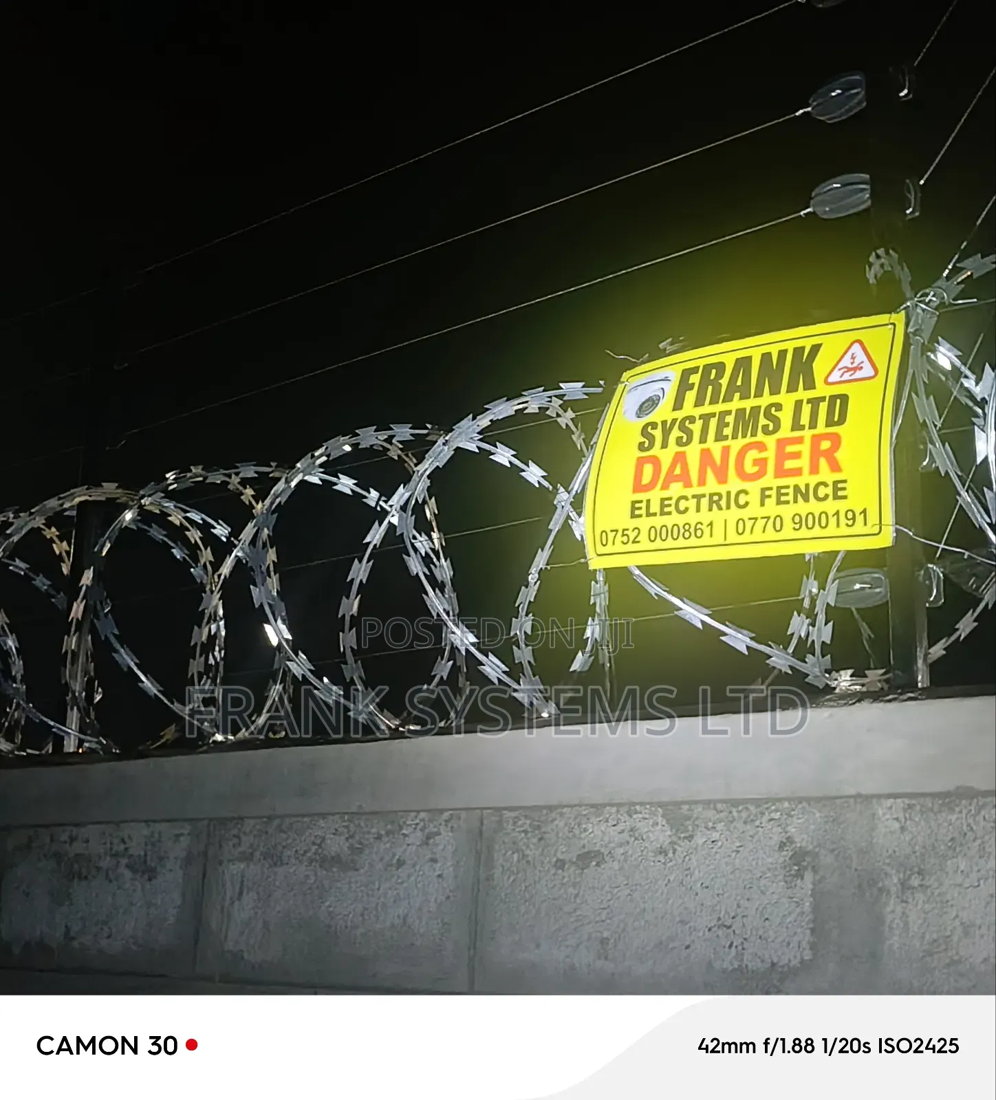 Electrical Fence Services Offered