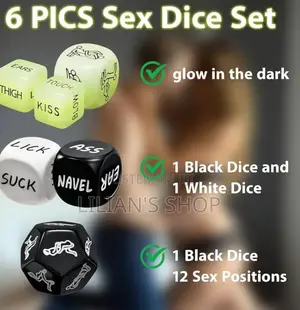 6pcs Couple Game Dices
