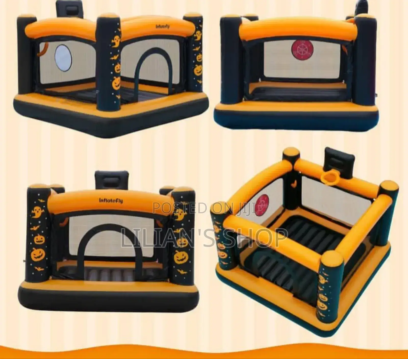 Halloween-Themed Inflatable Bounce House