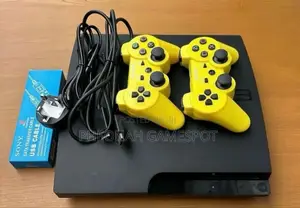 Complete Ps3 Slim Console, 18 Games 2 Controllers!