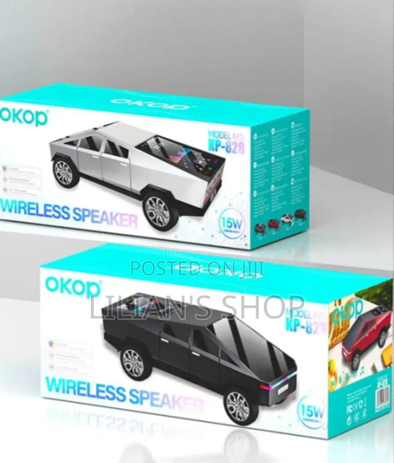 Okop Wireless Tesla Cyber Truck Speaker- Kp828