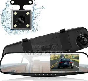 Full Hd Car Smart Rearview Mirror With Dual Cameras