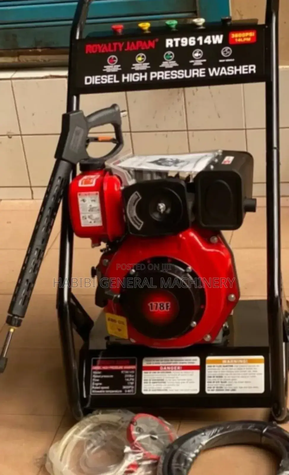 Diesel High Pressure Washer