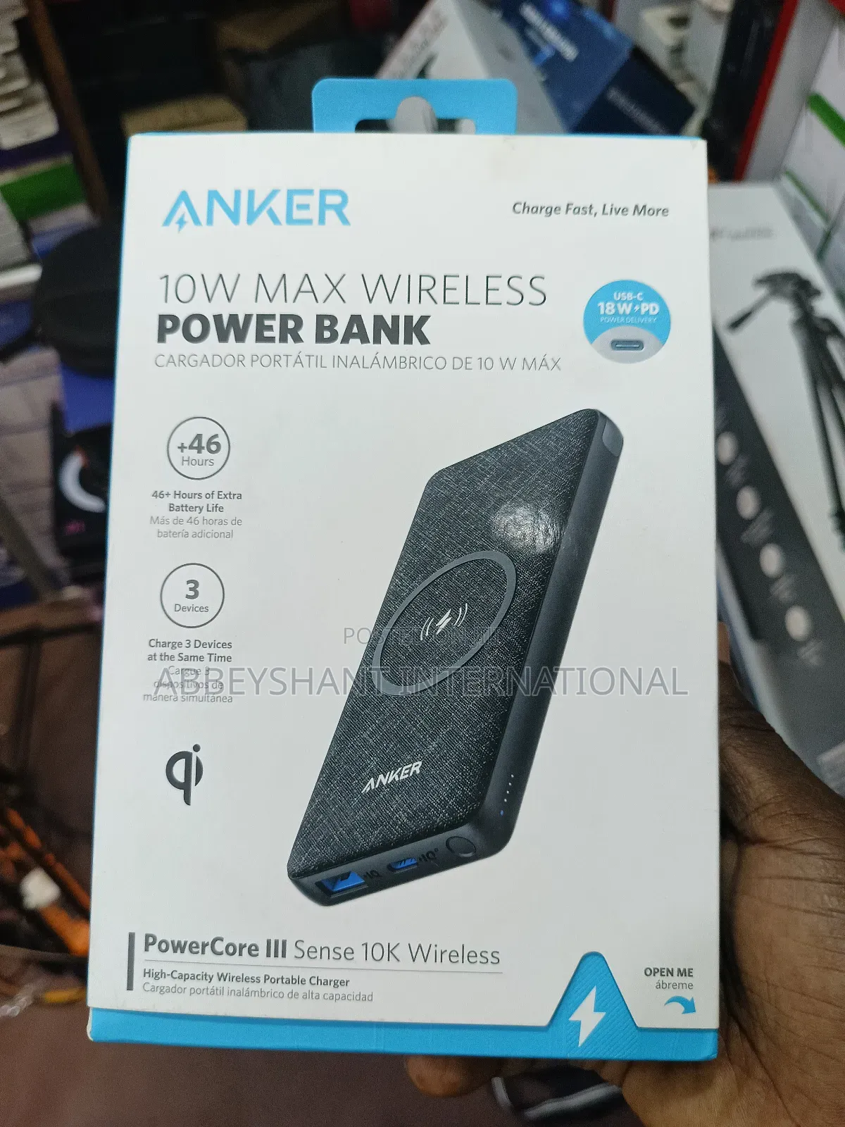 Anker Power Banks /Powercore Iii Sense Wireless Portable Charger.