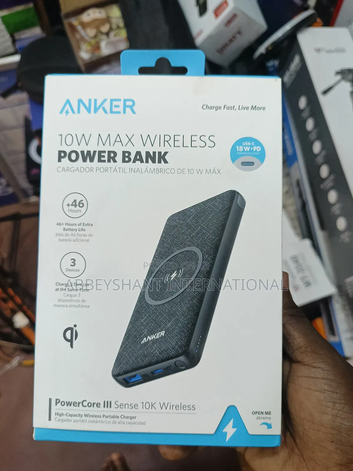 Anker Power Banks /Powercore Iii Sense Wireless Portable Charger.
