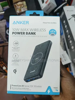 Anker Power Banks /Powercore Iii Sense Wireless Portable Charger.