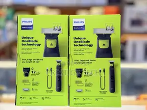 Philips One Blade Pro Hybrid Electric Shaver & Trimmer, Wet & Dry Use