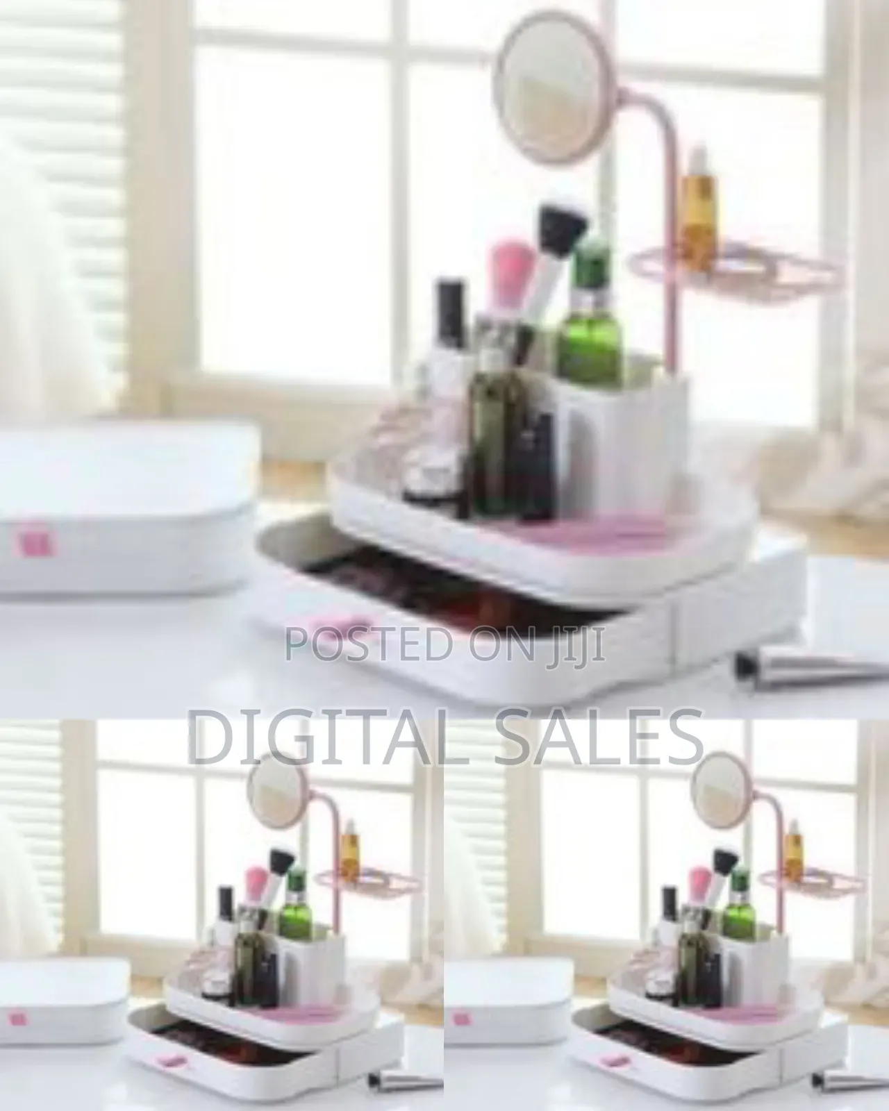Makeup Organizer With Rotatable