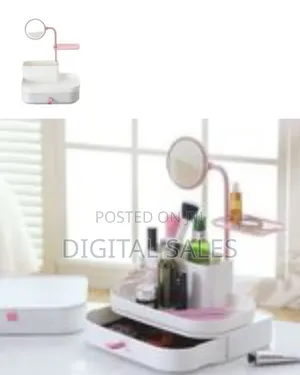 Makeup Organizer With Rotatable