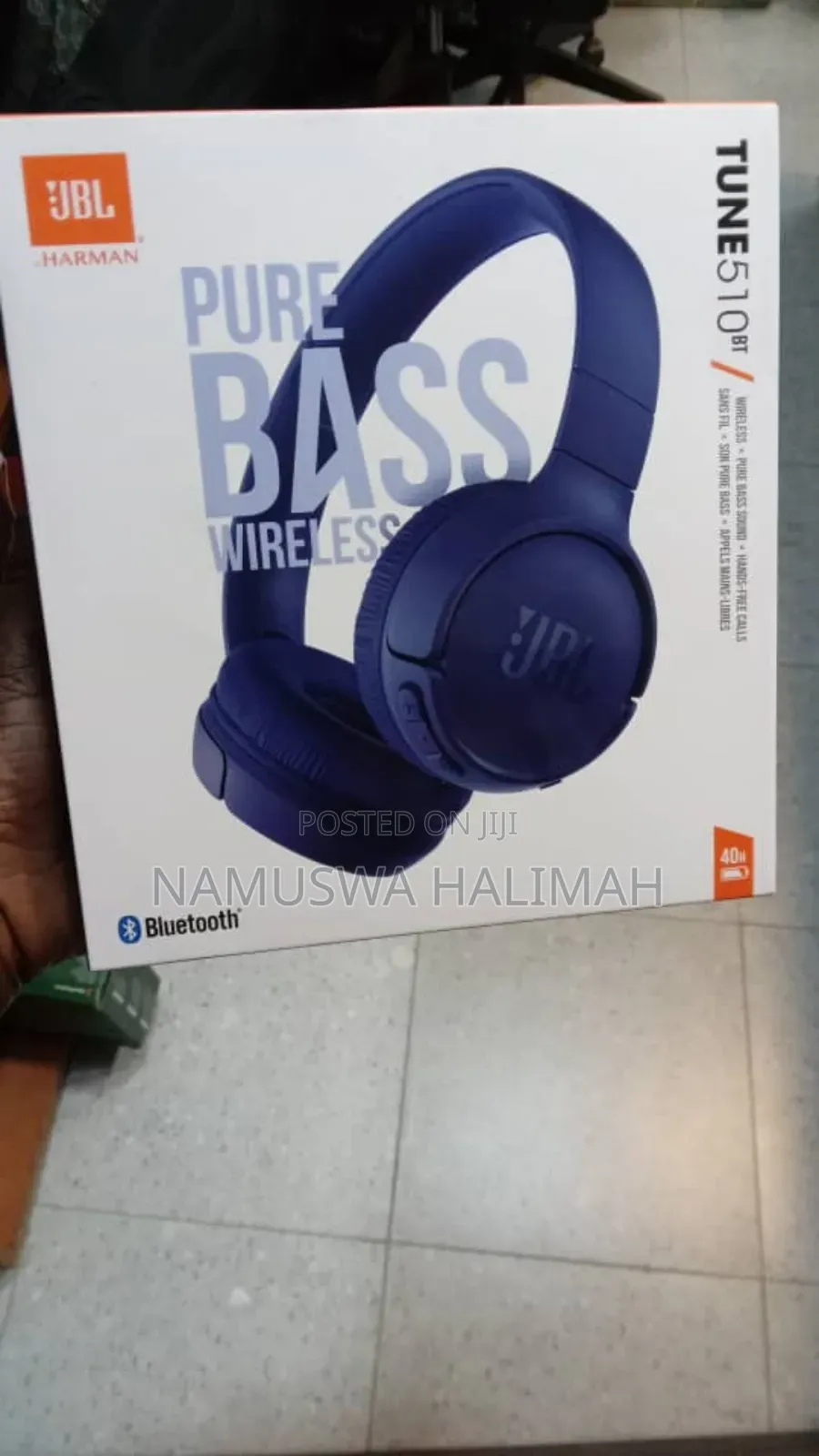 JBL Tune 510bt Wireless Headphones.