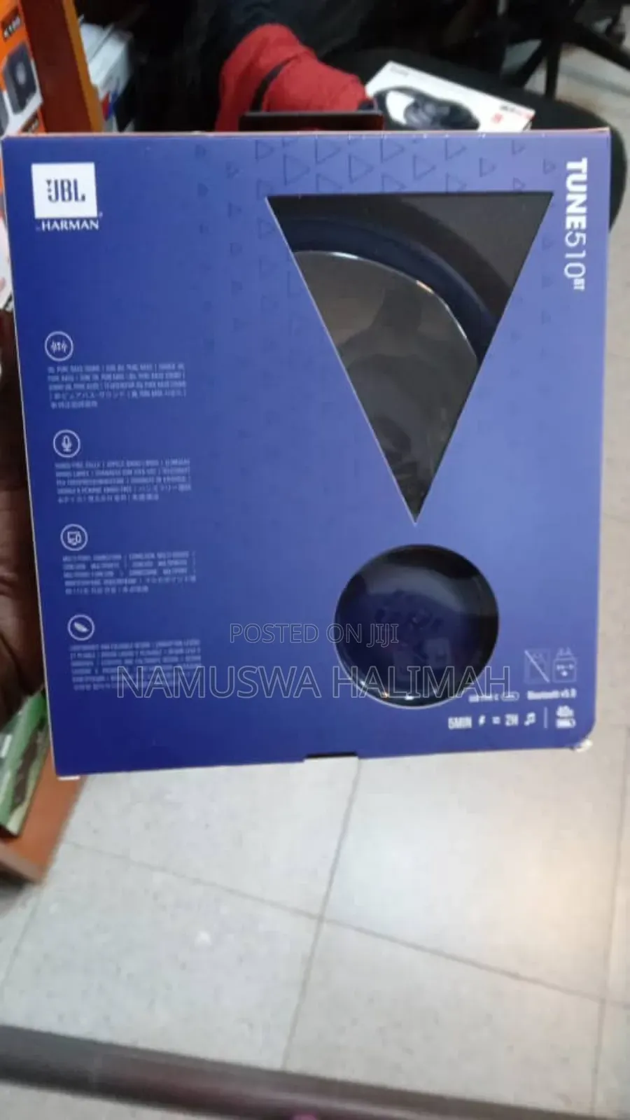 JBL Tune 510bt Wireless Headphones.