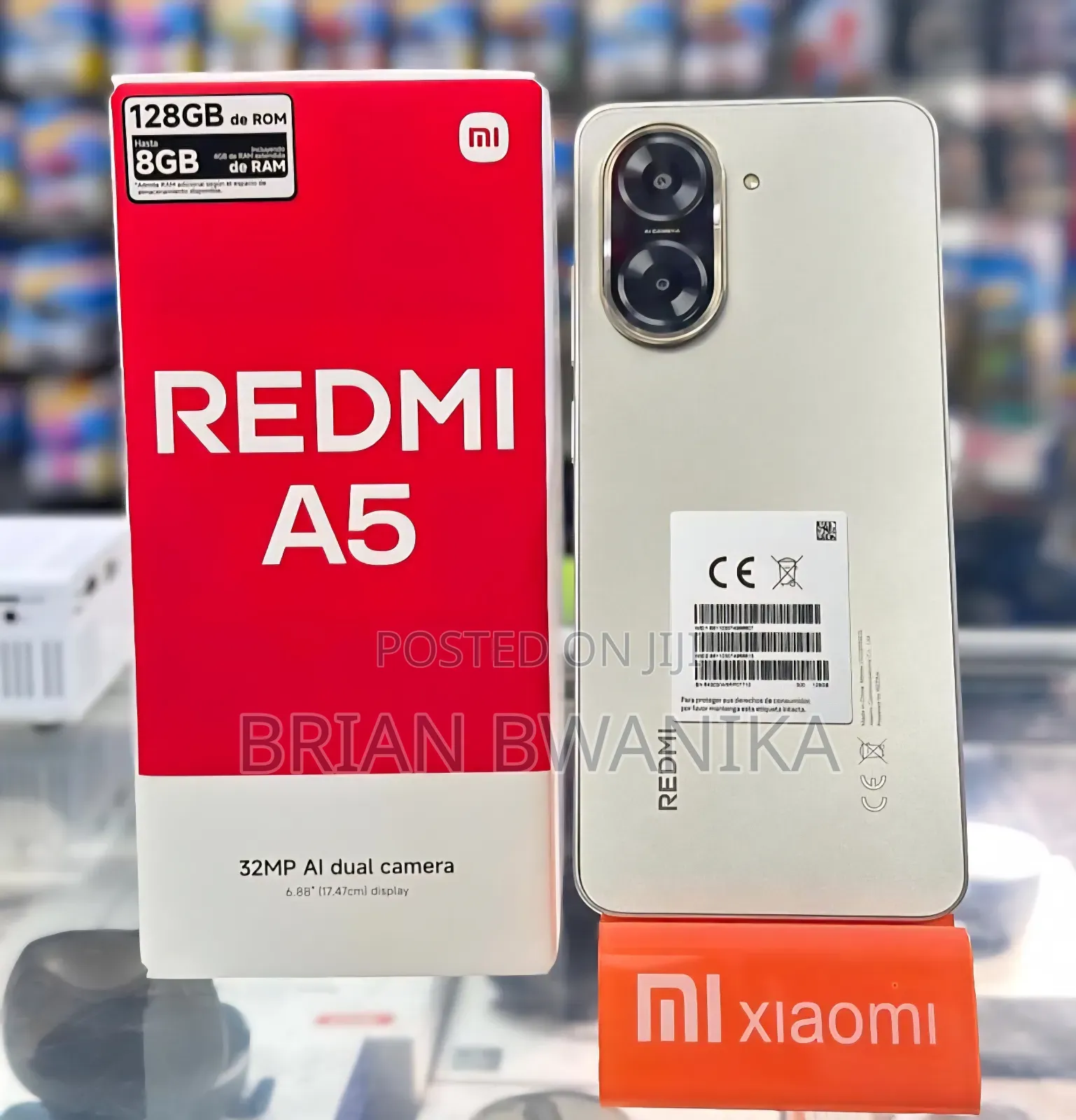 New Xiaomi Redmi A5 4G 128 GB White