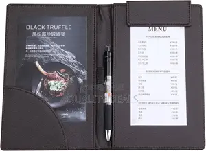 Pu Leather Menu Folder Check Presenter