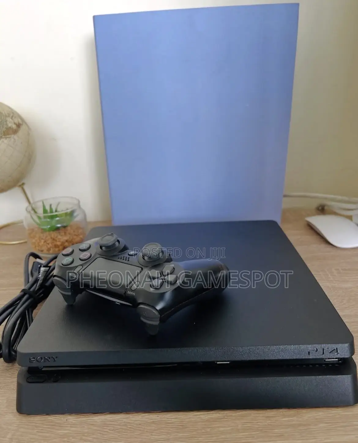 Ps4 Slim With Warranty and 2 Nice Controllers and Games Inside