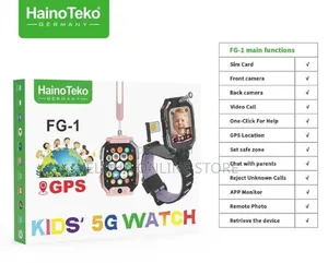 Hainoteko Fg-1 Kids' 5g Smart Watch With Sim Card Support