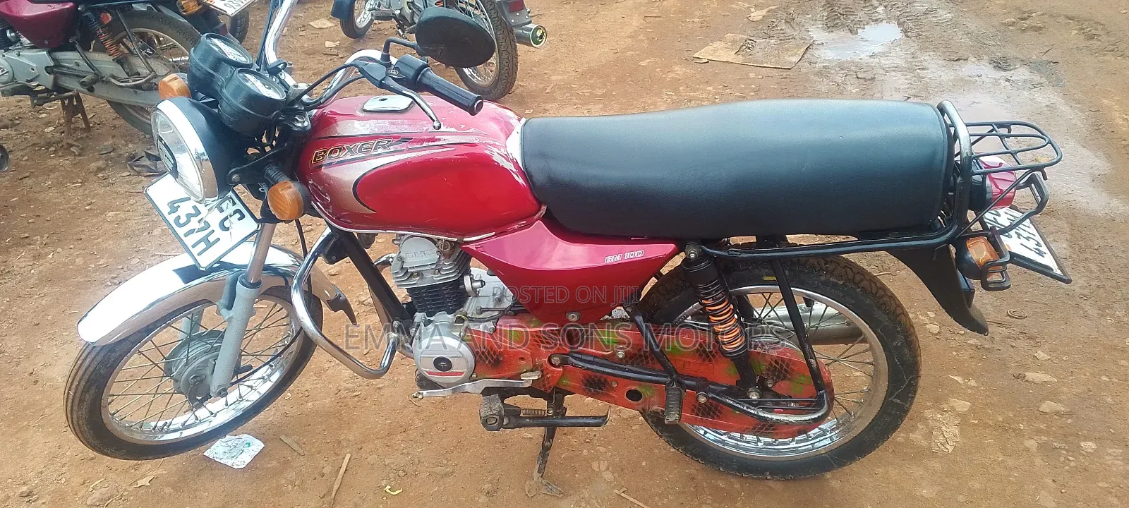 Bajaj Boxer 100 2022 Red